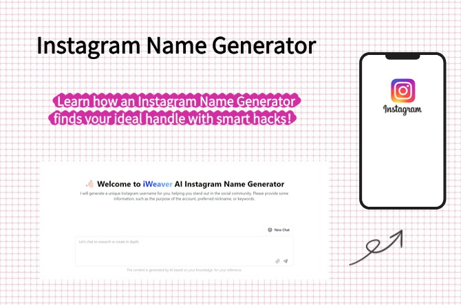 Generador de nombres de Instagram: 5 trucos para encontrar el nombre de usuario de tus sueños