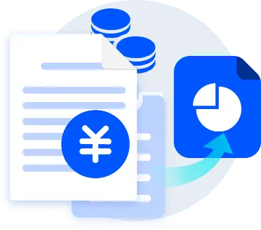 Profesionales de negocios para generador de gráficos circulares de IA