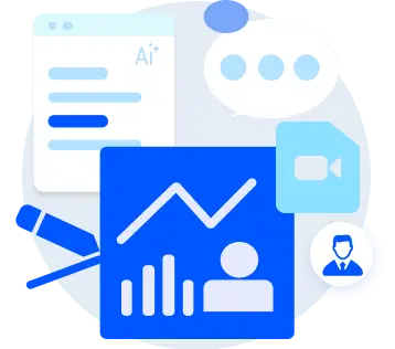 Convertir videos de capacitación interna en un video estructurado en un mapa mental; ideal para compartir conocimientos y mejorar la colaboración en equipo.