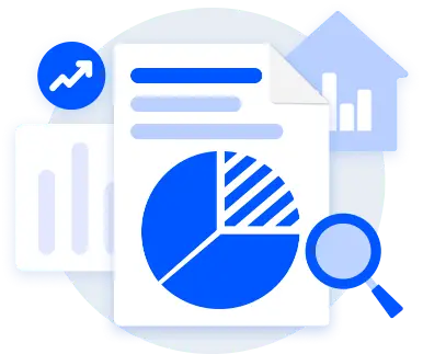 Analistas de marketing y datos para el generador de gráficos circulares con IA