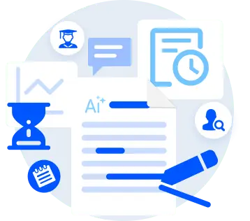 Un estudiante autónomo en su escritorio en casa, usando un monitor para visualizar el código junto con una hoja de ruta de aprendizaje generada por IA. La hoja de ruta está codificada por colores para mostrar las tareas semanales y los principales resultados del proyecto para el estudio independiente a largo plazo.