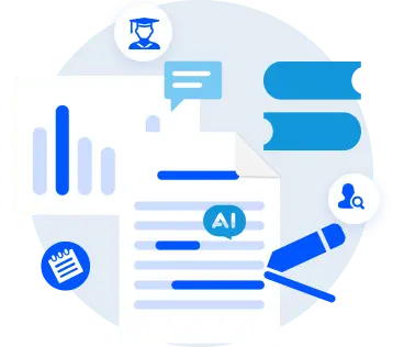 Debatiente que utiliza una aplicación Argue AI para organizar argumentos lógicos en una computadora portátil.