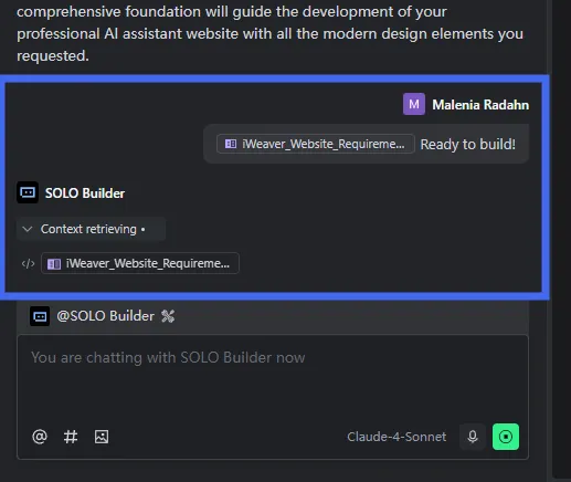 La IA lee el prd y comienza a construir desde un solo mensaje hasta la implementación completa | Trae 2.0: SOLO es todo lo que necesitas