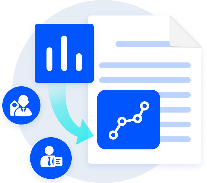 Visualizar resultados de encuestas con gráficos de barras