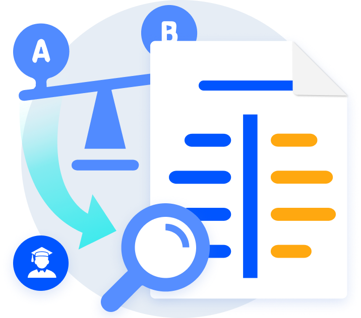 crear un gráfico de barras para las tareas escolares