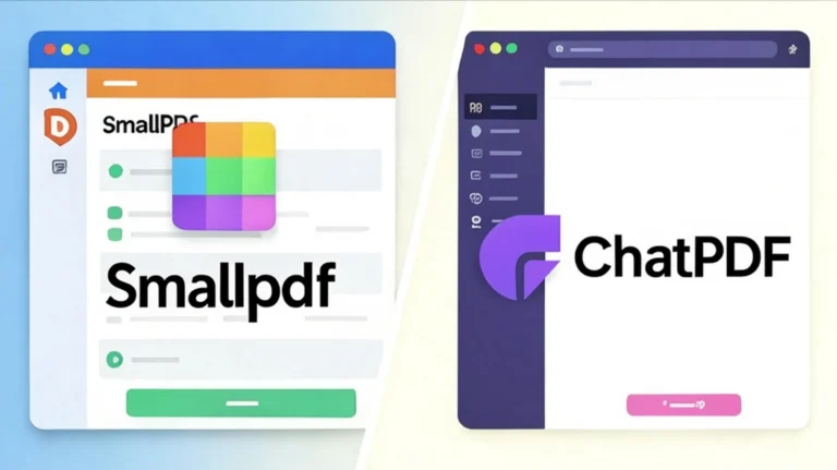ChatPDF vs SmallPDF (Revisión de 2026): ¿Qué PDF en línea es más inteligente?