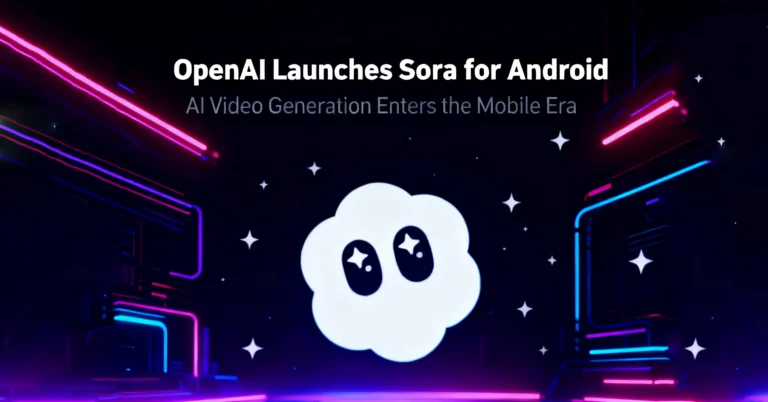 OpenAI lanza Sora para Android: la generación de vídeo con IA entra en la era móvil.