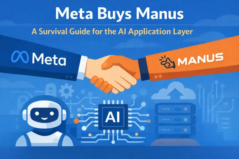 Meta Buys Manus: Una guía de supervivencia para la capa de aplicación de IA