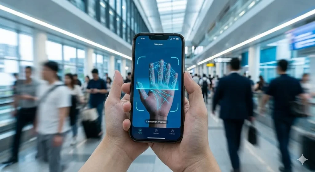 Análisis avanzado de la palma de la mano mediante visión artificial