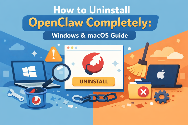 Cómo desinstalar OpenClaw por completo: Guía para Windows y macOS
