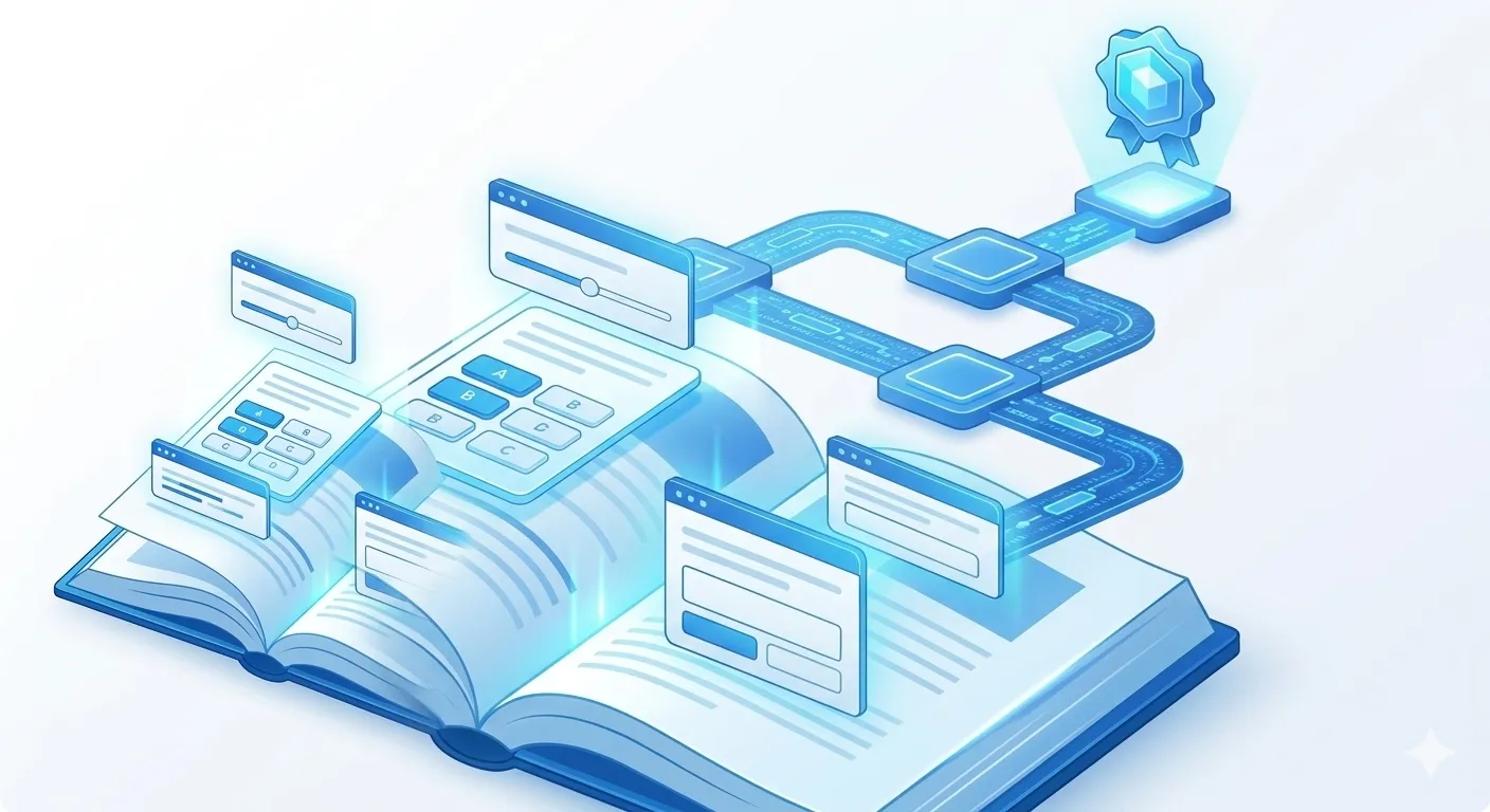 cuestionario interactivo de éxito académico