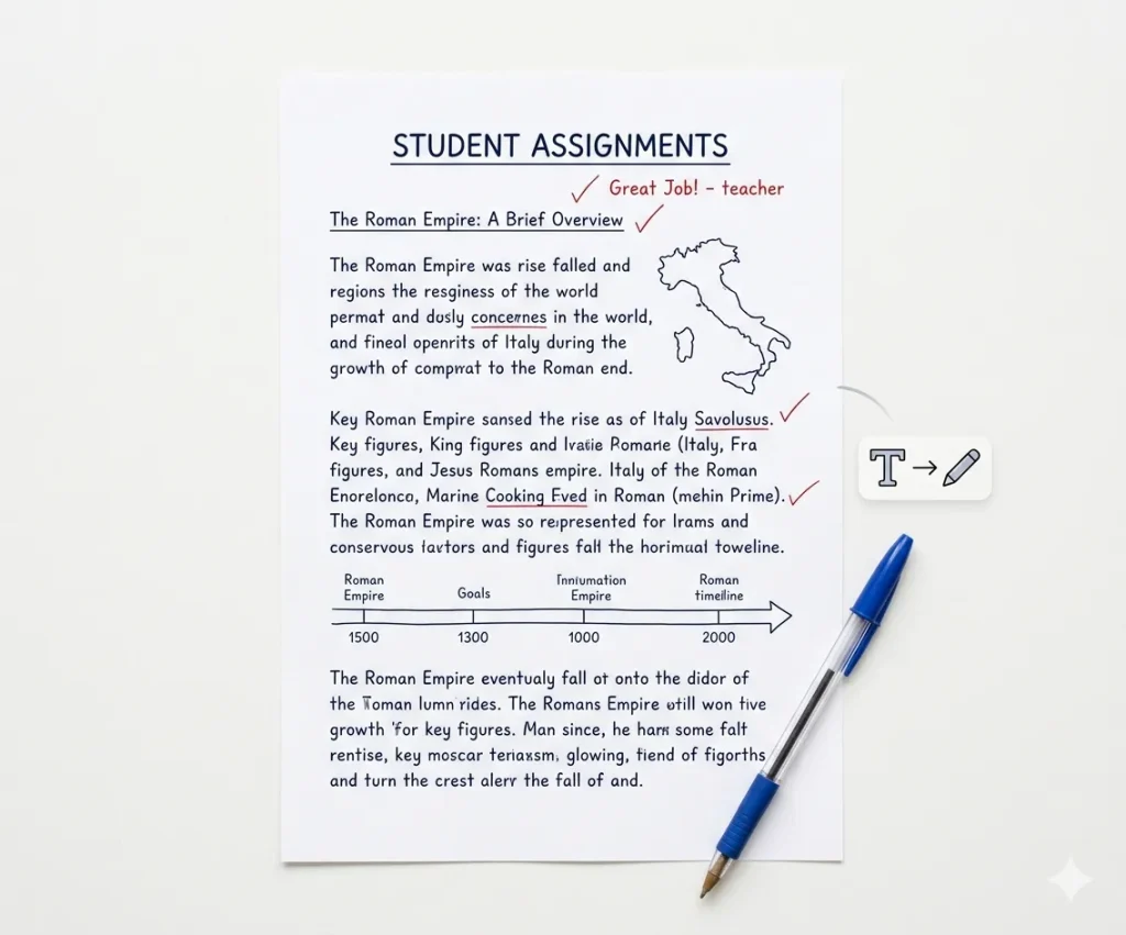 tareas de los estudiantes